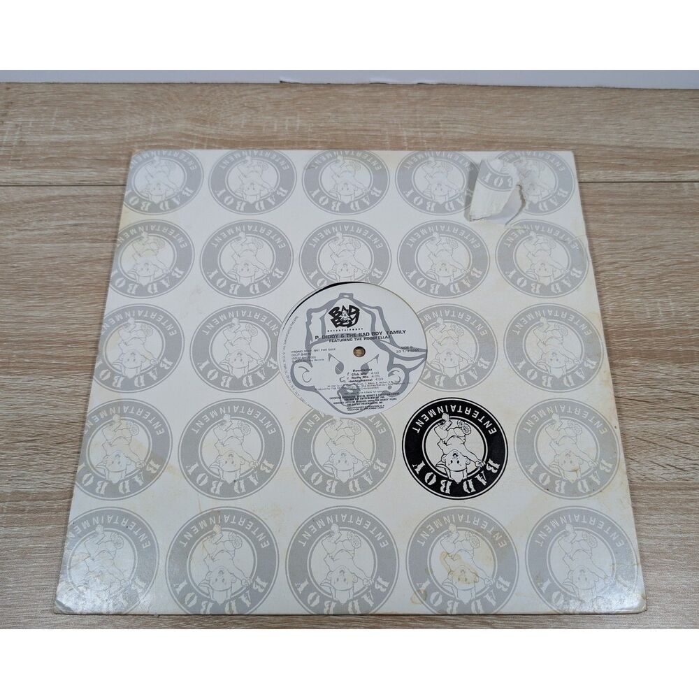 P. Diddy Bad Boy Family You Want This Money Promo 12” Vinyl Record